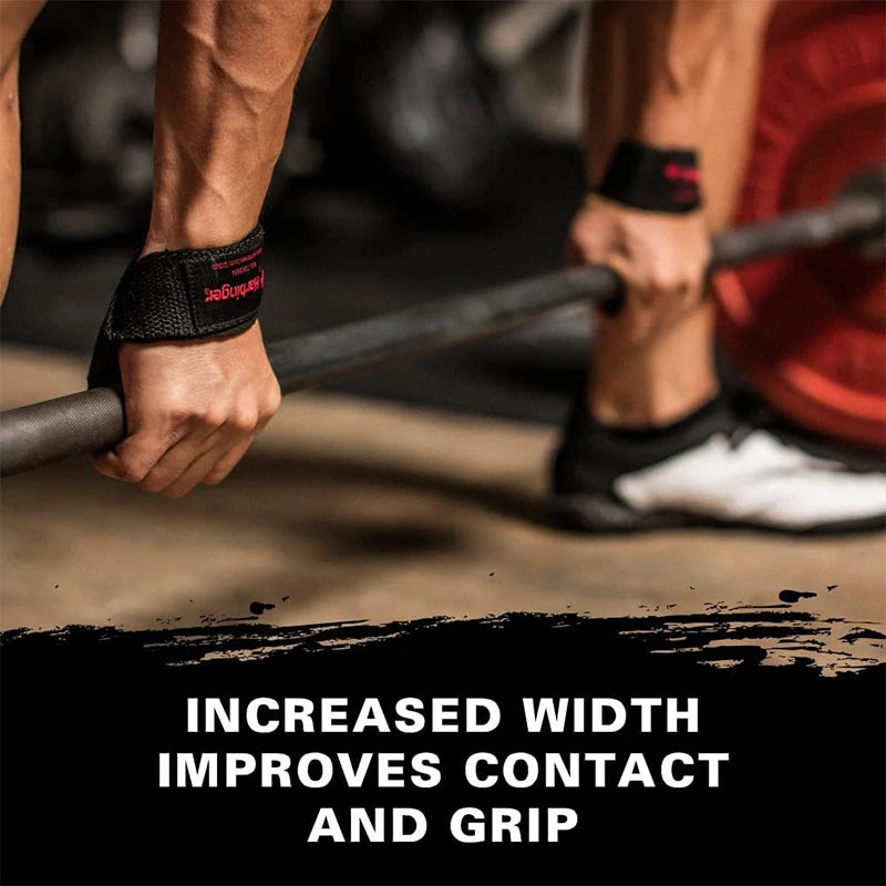 3.8cm*63cm Weightlifting Hand Belt Anti-Slip Sport Fitness Wrist Wraps Straps Gym Support Lifting Grip Belt Fitness Bodybuilding