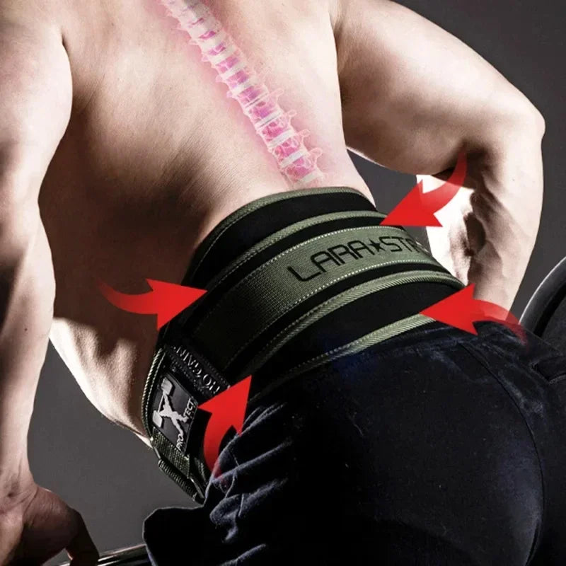 Weightlifting Fitness Belt Heavy Weight Equipment Training High Intensity Squat Deadlift Gym Waist Support Thickening For Back