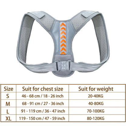 Back Posture Corrector Belt Adjustable Shoulde Neck Spine Reshape Body Shoulder Posture Corrector For Column Posture Correction