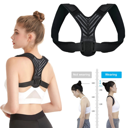 Adjustable Clavicle Posture Corrector Men Women Upper Back Brace Shoulder Lumbar Support Belt Corset Posture Correction