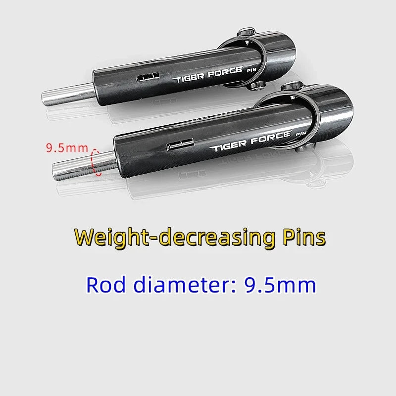 2pcs/set Professional Weight Stack Pin 9.5mm Strength Training Fitness Gym Equipment Accessories Weight-decreasing Pin